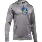 Men's Under Armour Golden State Warriors Fleece Hoodie, Size: Small, Gray