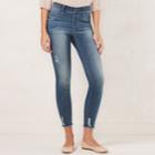 Women's Lc Lauren Conrad Pull-on Jeggings, Size: 18, Dark Blue