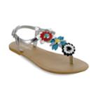 Olivia Miller Ocala Women's Sandals, Size: 7, Silver