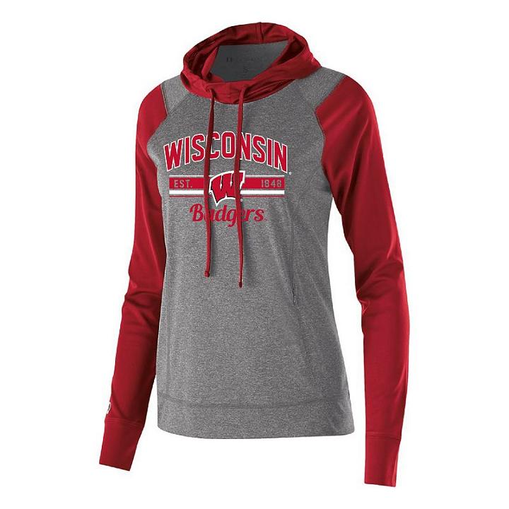 Women's Wisconsin Badgers Echo Hoodie, Size: Large