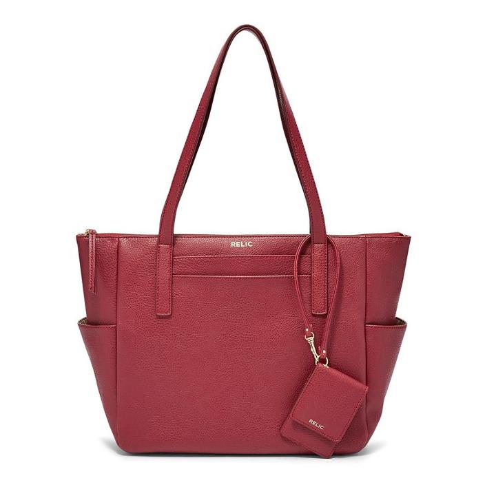 Relic Piper Tote & Card Case, Women's, Brt Red