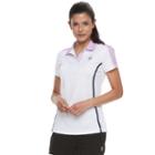 Women's Fila Sport&reg; Mesh Short Sleeve Golf Polo, Size: Medium, White