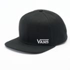 Adult Vans Logo Snapback Cap, Black