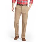 Men's Izod American Chino Slim-fit Wrinkle-free Pleated Pants, Size: 32x34, Med Beige