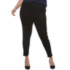 Plus Size Apt. 9&reg; Pull-on Skinny Jeans, Women's, Size: 20 W, Black