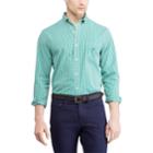 Men's Chaps Regular-fit Stretch Easy-care Button-down Shirt, Size: Xxl, Green