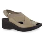 Easy Street Delight Women's Wedges, Size: Medium (7), Natural