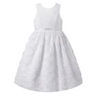 Girls 7-16 Size American Princess Floral Soutache Dress, Girl's, Size: 12, White