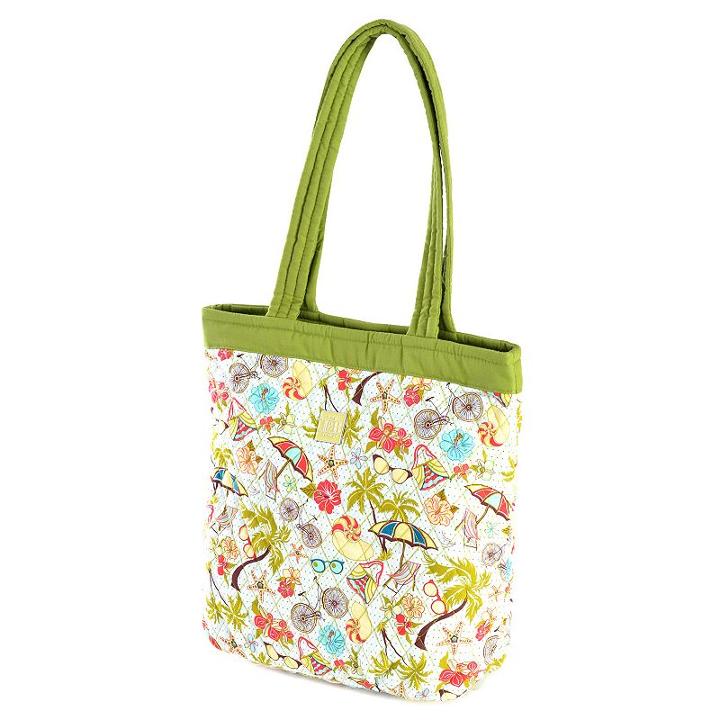 Olympia Quilted Reversible Tote Bag, Adult Unisex, Multicolor