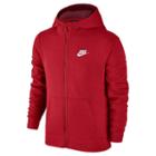 Boys 8-20 Nike Full-zip Club Hoodie, Boy's, Size: Medium, Dark Pink