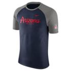 Men's Nike Arizona Wildcats Script Raglan Tee, Size: Small, Ovrfl Oth