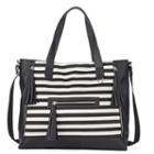 Candie's&reg; Rowan Printed Tassel Tote, Women's, Black