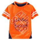 Boys 4-8 Oshkosh B'gosh&reg; Short Sleeve All-star Pieced Active Tee, Boy's, Size: 7x, Orange