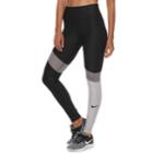 Women's Nike Power Training Mid-rise Leggings, Size: Medium, Grey (charcoal)