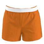 Juniors' Soffe Fold-over Athletic Shorts, Kids Unisex, Size: Xl, Orange
