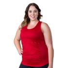 Plus Size Soybu Challenge Ruched Racerback Yoga Tank, Women's, Size: 3xl, Med Red
