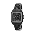 Peugeot Black Acrylic Crystal Watch - 7062bk - Women, Women's
