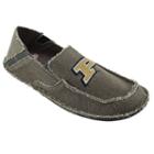 Men's Purdue Boilermakers Cazulle Canvas Loafers, Size: 11, Brown