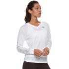 Women's Nike Sportswear Long Sleeve Graphic Top, Size: Medium, White