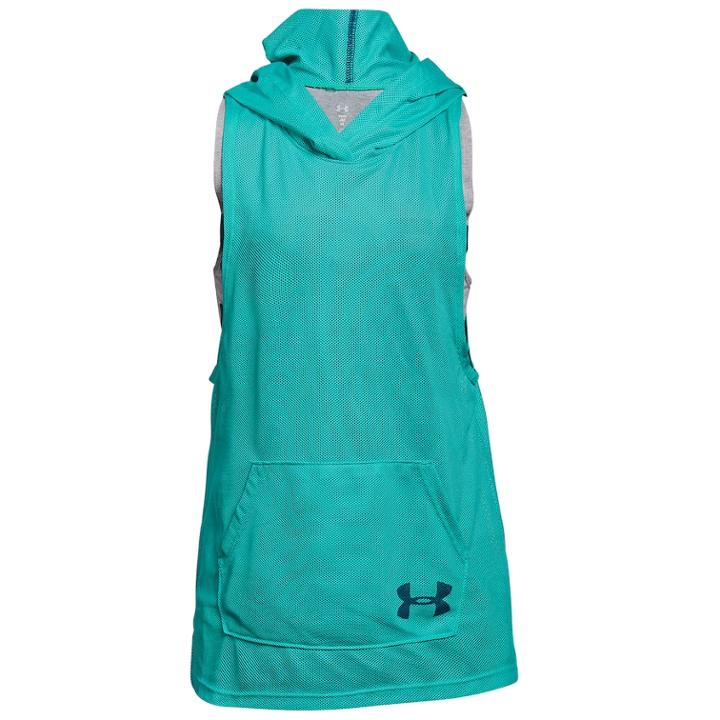 Girls 7-16 Under Armour Finale Sleeveless Hoodie, Size: Small, Purple
