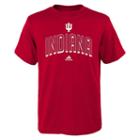 Boys 8-20 Adidas Indiana Hoosiers The Pickup Artist Tee, Boy's, Size: M(10-12), Red