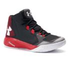 Under Armour Torch Fade Mid Grade School Boys' Basketball Shoes, Size: 4, Oxford