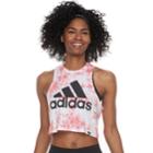 Women's Adidas Festival Crop Top, Size: Xl, White