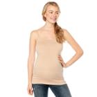 Maternity Oh Baby By Motherhood&trade; Seamless Camisole, Women's, Size: L-xl, Med Brown