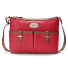 Chaps Carlene Crossbody Bag, Women's, Red