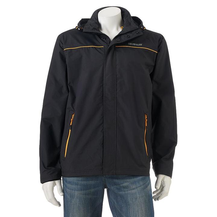 Men's Caterpillar Traverse Jacket, Size: Xl, Black