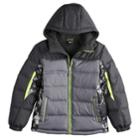 Boys 8-20 Zeroxposur Myriad Puffer Jacket, Size: Small, Grey (charcoal)