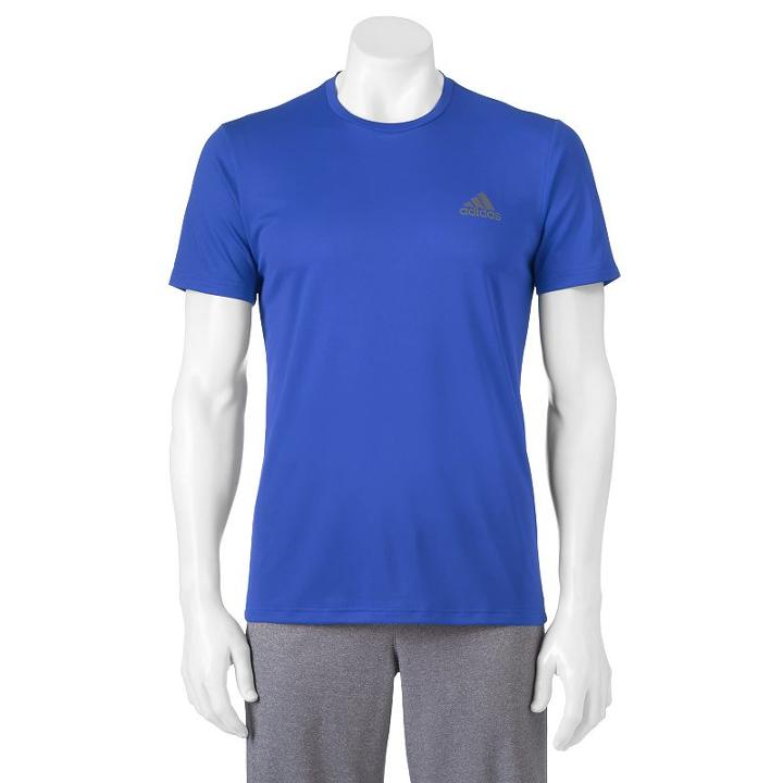 Big & Tall Adidas Essential Climalite Tech Tee, Men's, Size: M Tall, Blue