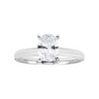 Evergreen Diamonds 1 Carat T.w. Igl Certified Lab-created Diamond Solitaire Engagement Ring, Women's, Size: 7, White