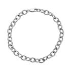 Sterling Silver Rolo Chain Bracelet, Women's, Size: 7.5, Multicolor