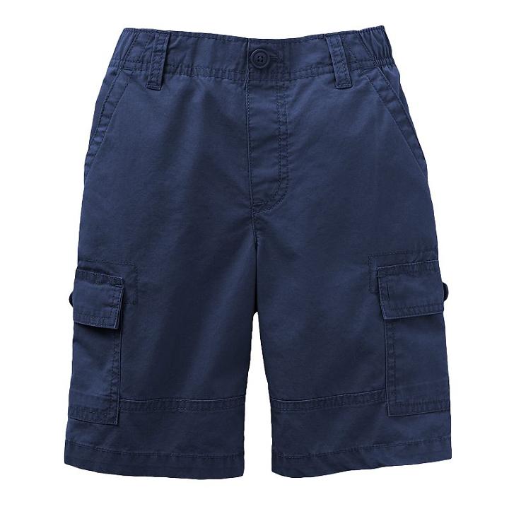 Sonoma Goods For Life&trade; Canvas Cargo Shorts - Boys 4-7x, Boy's, Size: M(5/6), Blue