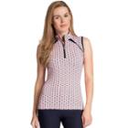 Women's Tail Rosa Golf Top, Size: Large, Multicolor