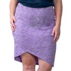 Plus Size Soybu Wren Asymmetrical Skirt, Women's, Size: 1xl, Med Purple