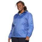 Plus Size Columbia Rain To Fame Hooded Sherpa-lined Jacket, Women's, Size: 1xl, Purple
