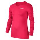 Girls 7-16 Nike Dri-fit Long-sleeve Tee, Size: Large, Med Red