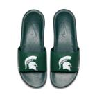 Men's Nike Michigan State Spartans Benassi Slide Sandals, Size: 10, Green