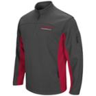 Men's Campus Heritage Arkansas Razorbacks Plow Pullover Jacket, Size: Small, Grey (charcoal)