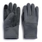 Men's Tek Gear&trade; Warmtek Marled Stretch Touchscreen Gloves, Size: S/m, Black