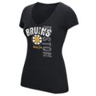 Women's Reebok Boston Bruins Layers Tee, Size: Small, Black