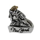 Individuality Beads 14k Gold Over Silver & Sterling Silver New York Statue Of Liberty Bead, Women's