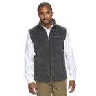 Men's Columbia Flattop Ridge Fleece Vest, Size: Xl, Med Grey