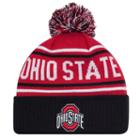 Men's Ohio State Buckeyes End Around Cuffed Pom Knit Hat, Brt Red