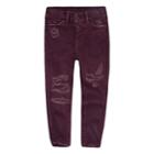 Toddler Girl Levi's&reg; 710 Super Skinny Frayed Color Jeans, Size: 4t, Drk Purple