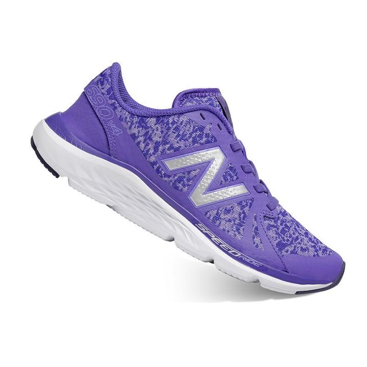 New Balance 690 V4 Speed Ride Women's Running Shoes, Size: 5.5, Med Purple