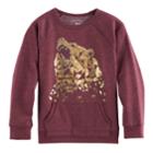 Boys 4-7x Sonoma Goods For Life&trade; Metallic Graphic Pullover Sweatshirt, Size: 7, Red