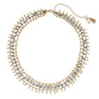Simply Vera Vera Wang Two Tone Beaded Collar Necklace, Women's, Multicolor